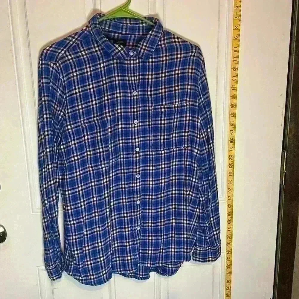 Gap Women's Size Large Plaid Flannel